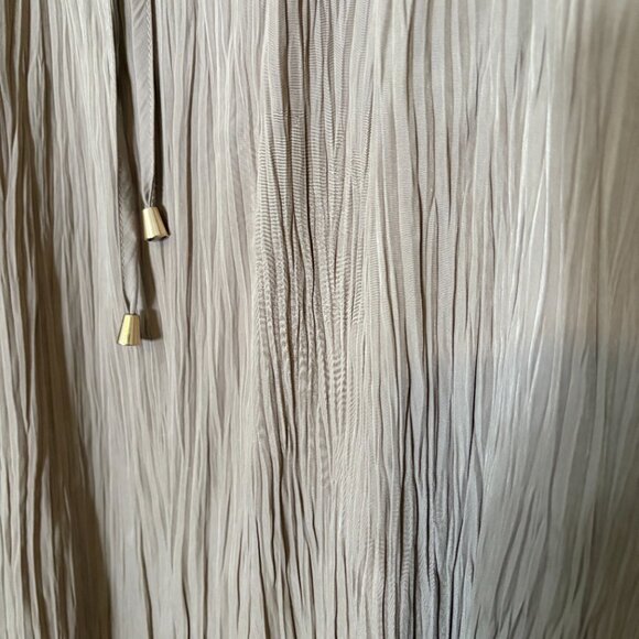 Chico's Taupe Short Sleeve - Picture 3 of 4